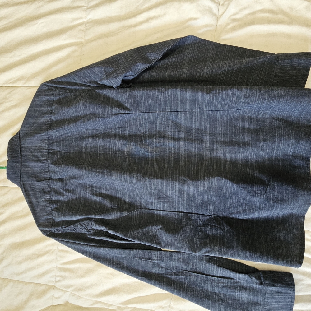 Blue Button-Up Shirt - Picture 6 of 6